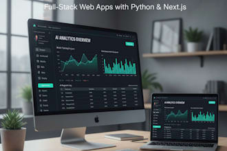 deliver ai solutions, full stack websites, webapps, product ads