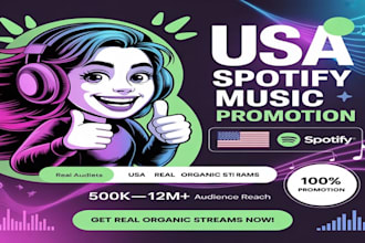 usa music promotion, spotify music promotion