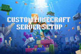 build custom minecraft map lobbies and fully setup your sever with any theme