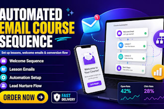 create an automated marketing sequence for your email course