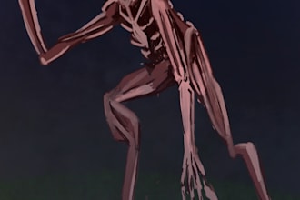 design any creature concept for you