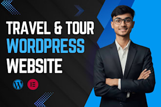 build professional travel agency and tour wordpress website