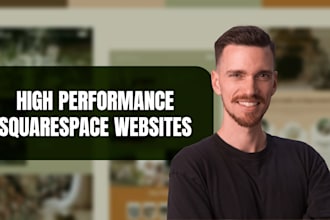design or redesign your squarespace website that converts