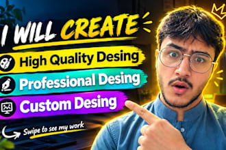 create professional social media poster designs