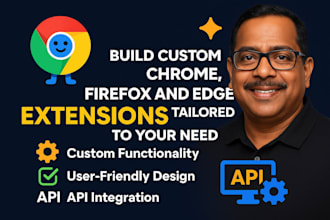build custom chrome, firefox and edge extensions tailored to your need