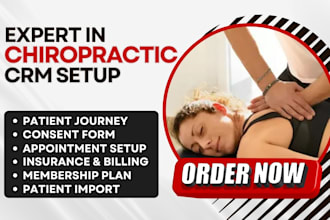 set up chiropractic chirocrm chirotouch chirofusion jane app nimble easyweek CRM