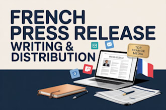 write and distribute your press release in french to top france media