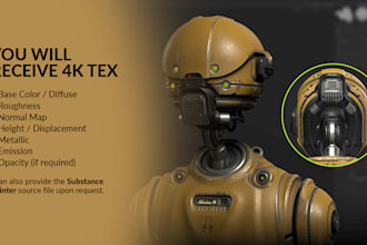 realistic pbr texturing for 3d models in substance painter