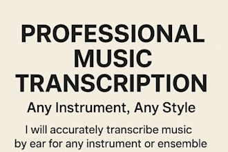 transcribe music by ear