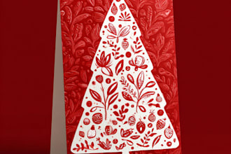 design christmas cards, holiday invitations, and posters