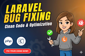 fix PHP and laravel bugs, errors, issues in 24hrs