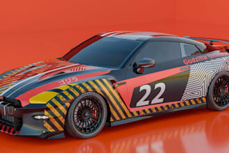 design realistic 3d car wrap and livery for assetto corsa,iracing,sim racing,ems
