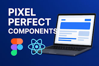 convert figma or sketch designs into pixel perfect react components
