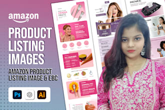 amazon listing images and product infographic design ebc