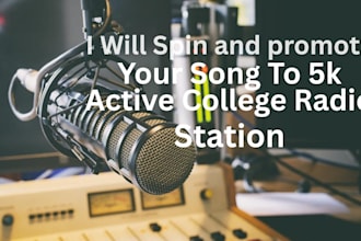 spin and promote your song to 5k active college radio stations in USA eu canada