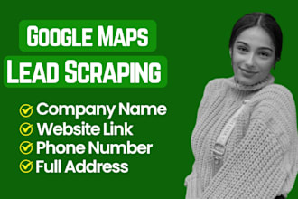 do bulk b2b lead generation, google maps scraping, email list scraper