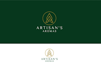 design average candle studio logo
