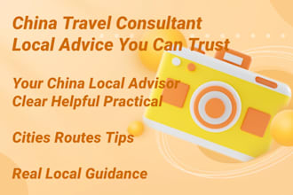 be your china travel consultant and local advisor