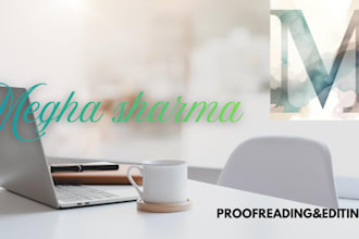 proofread and edit essays, assignments and articles
