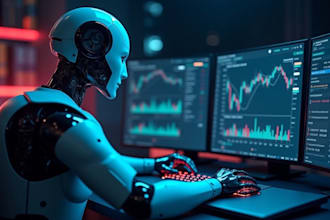 develop automated algo trading bot, webull bot, polymarket bot, robinhood bot