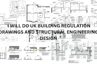 do UK building regulation drawings and structural engineering design
