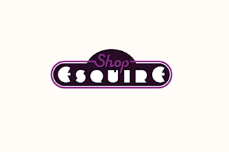 design indie movie theater online shop logo