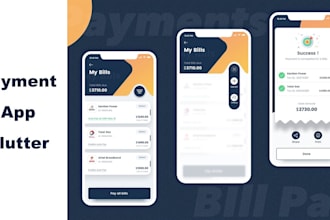 develop fintech app, payment app, money transfer app, bank app, neobank app