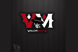 design mafia competitive online gamers logo