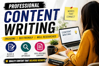 write SEO friendly articles and blog posts