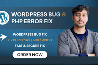 fix wordpress bugs errors and PHP issues