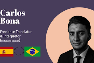 translate portuguese into spanish