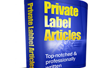 give you 16600 Finance PLR Articles