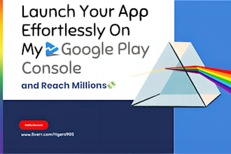 publish you app to my google play console