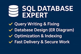 design and optimize sql server databases