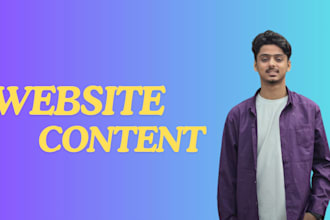 write website content that engages readers and turns visitor into loyal customer