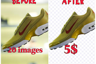 professional background removal and clean cutout for products and photos