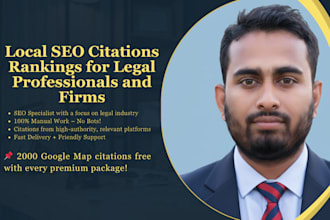 build local SEO citations for attorneys, lawyers and law firms