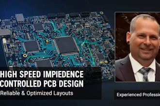 do high speed impedance controlled pcb design for you