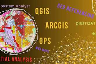 perform gis environmental impact, land use and flood risk analysis
