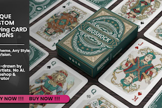 design 52 playing card, poker card deck, card game, board game, card box mockup