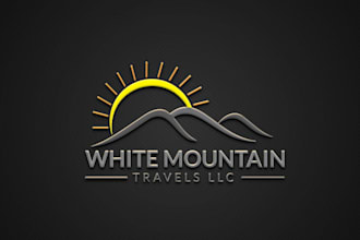 do creative travel, travel agency, modern, custom logo design for your brand