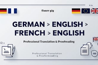 be your certified german, french to english translator for legal documents
