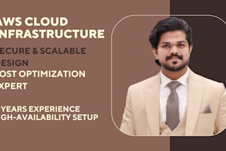 design secure and scalable AWS cloud infrastructure