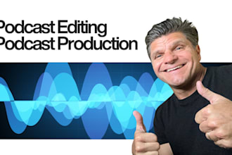 edit and produce each episode of your podcast