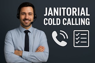 janitorial cold calling, cold calling , cleaning services, janitorial leads