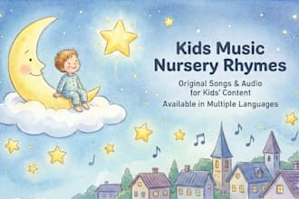 create multilingual kids songs and nursery rhymes