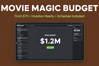 do movie magic film budget fast