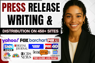 do press release writing , press release distribution, submit press release, pr