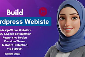 build a modern, responsive wordpress website with elementor pro