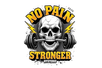create a unique logo for gyms, personal trainers, and fitness brand